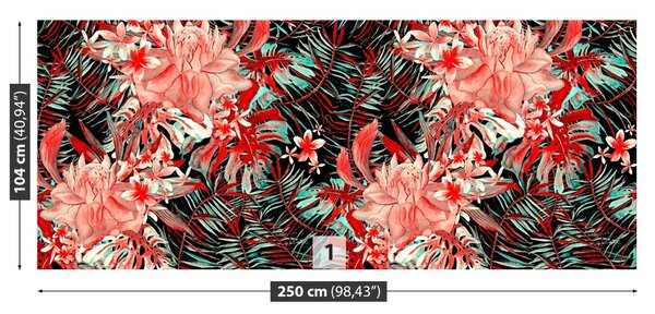 Fototapet Model floral