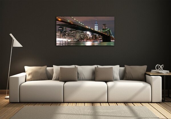 Fotografie imprimată pe sticlă Manhattan New York City
