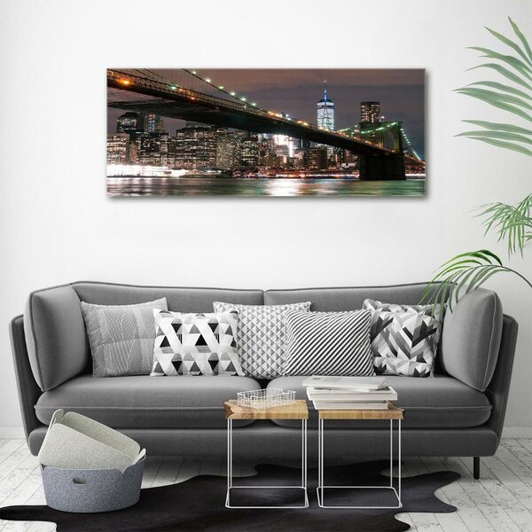 Fotografie imprimată pe sticlă Manhattan New York City
