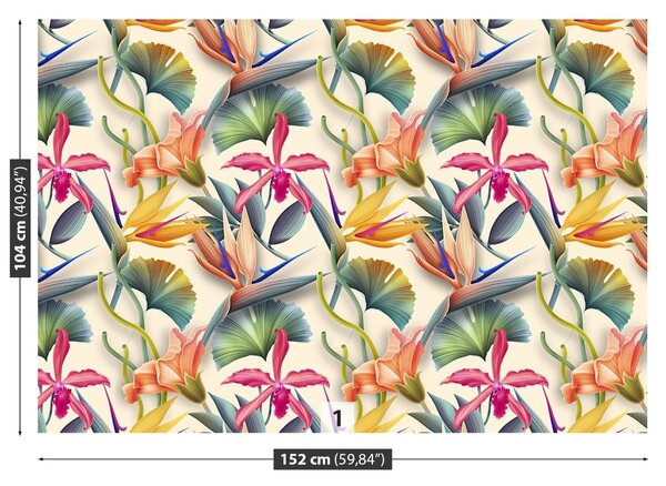 Fototapet Flori tropicale