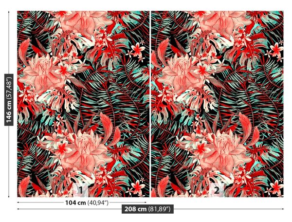 Fototapet Model floral
