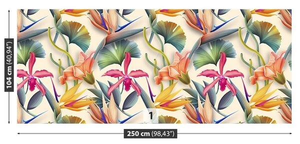 Fototapet Flori tropicale