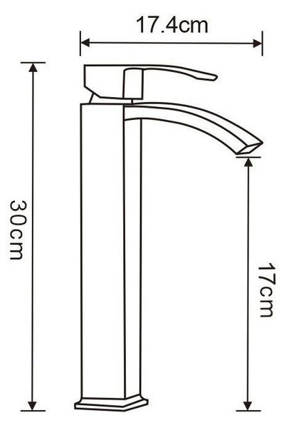 Mexen Libra R45 set de baie, auriu - 745113R45-50
