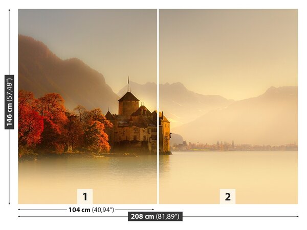 Fototapet Castelul Montreux