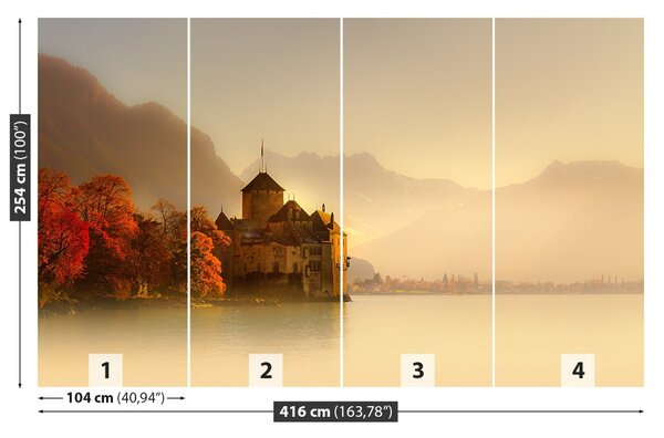 Fototapet Castelul Montreux