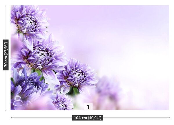 Fototapet Violet Flori