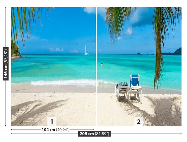 Fototapet tropical Beach