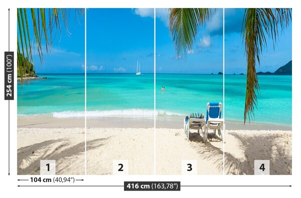 Fototapet tropical Beach