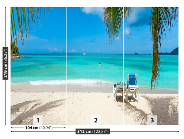 Fototapet tropical Beach