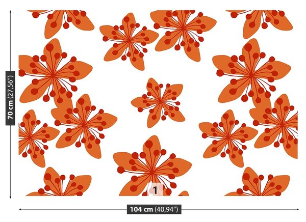 Fototapet Model floral