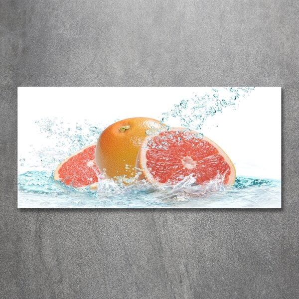 Fotografie imprimată pe sticlă grapefruit