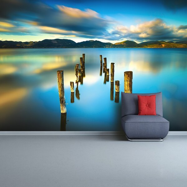 Fototapet Lacul Jetty