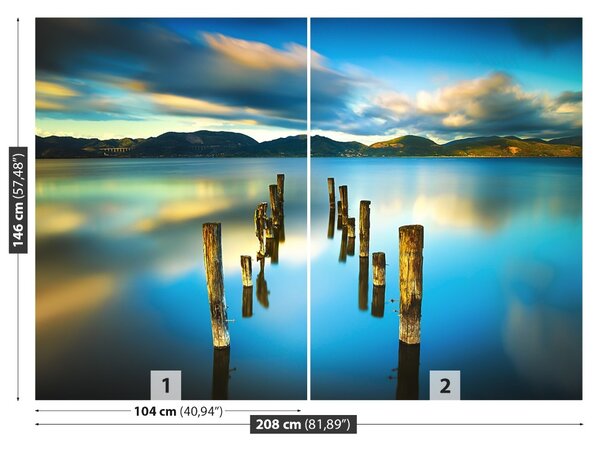 Fototapet Lacul Jetty