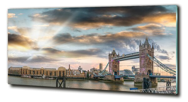Tablou Printat Pe Sticlă Tower Bridge din Londra