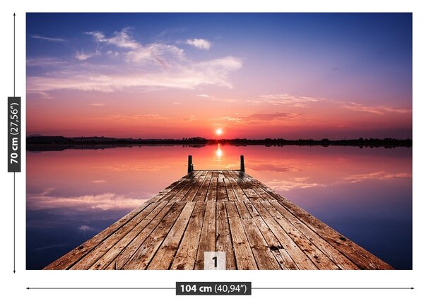 Fototapet din lemn Jetty