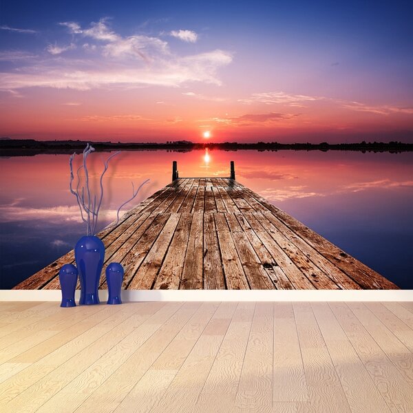 Fototapet din lemn Jetty