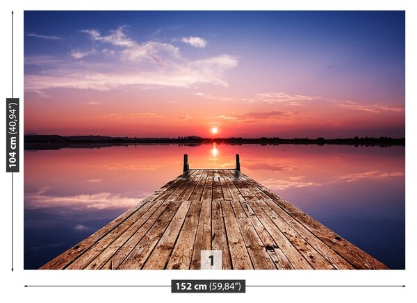 Fototapet din lemn Jetty