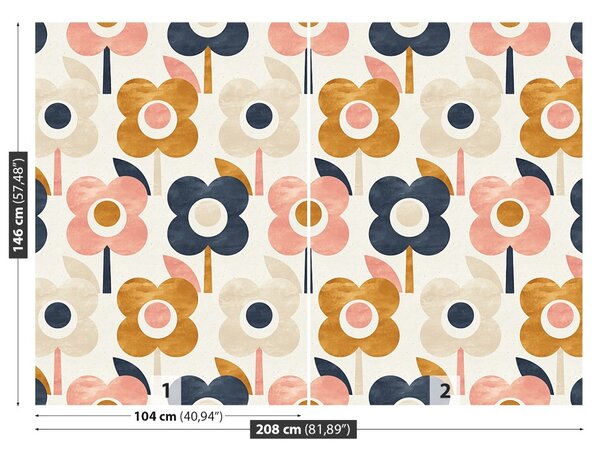 Fototapet Model floral