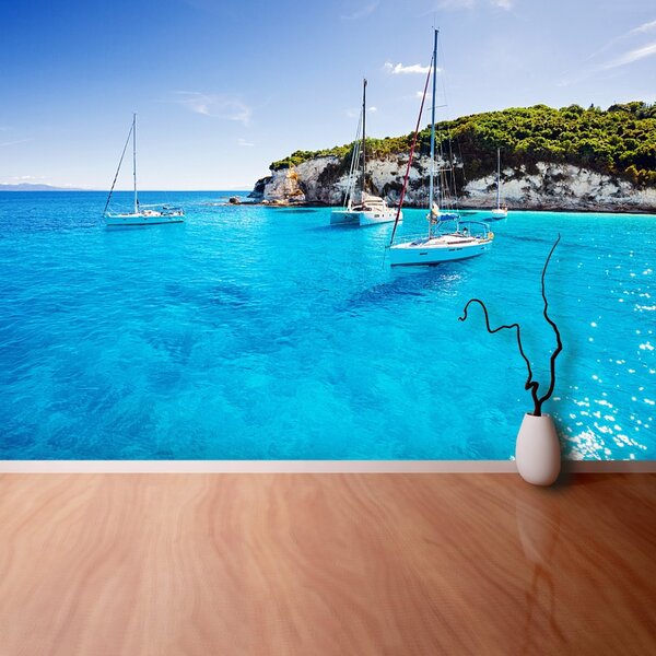 Fototapet Sailboat Bay