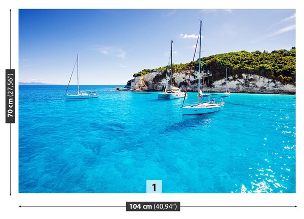 Fototapet Sailboat Bay