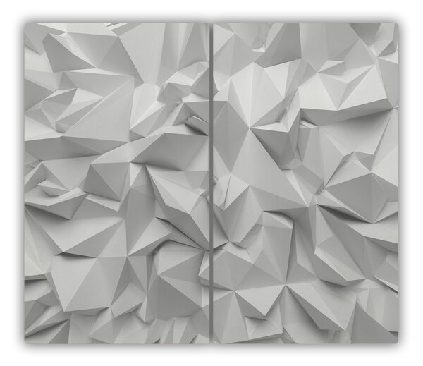 Tocator din sticla 3d abstracție