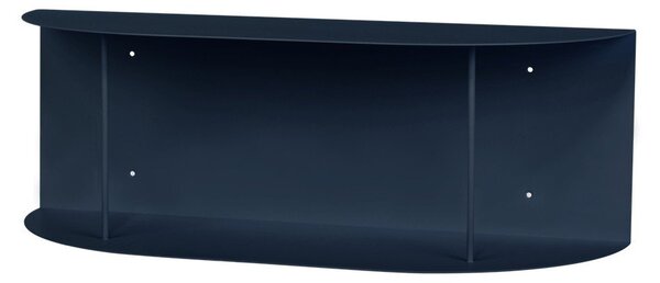 Raft albastru închis etajat din metal 60 cm Lina – noo.ma