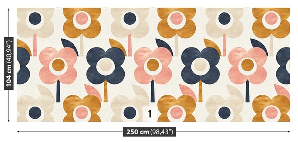 Fototapet Model floral
