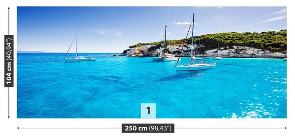 Fototapet Sailboat Bay