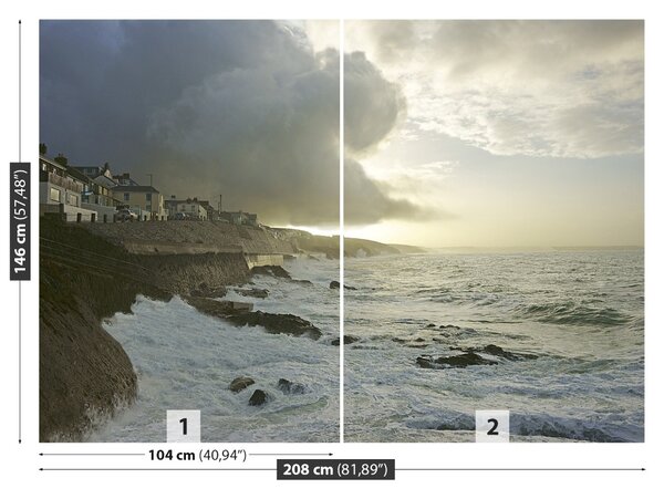 Fototapet Sea Storm