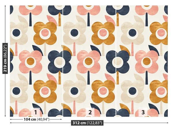 Fototapet Model floral