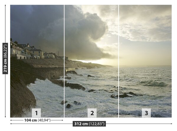 Fototapet Sea Storm