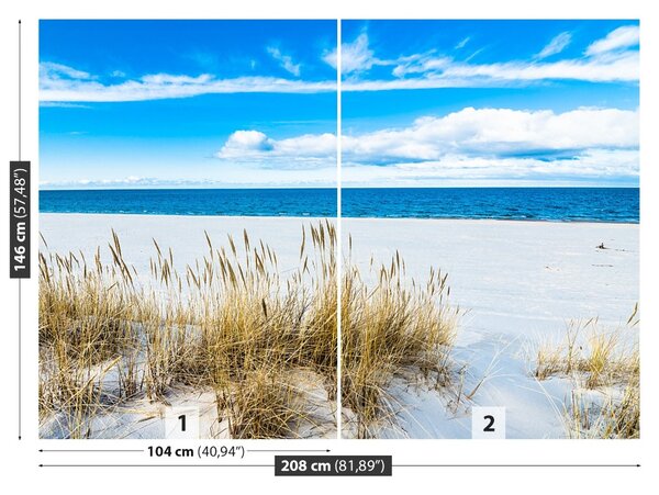 Fototapet Plaja nisipoasa