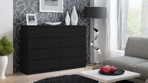 Baltrum M8 140, comoda, negru