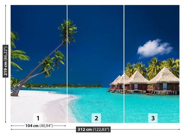 Fototapet Palm Beach