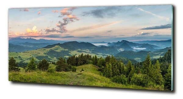 Imagine de sticlă Panorama Pieniny