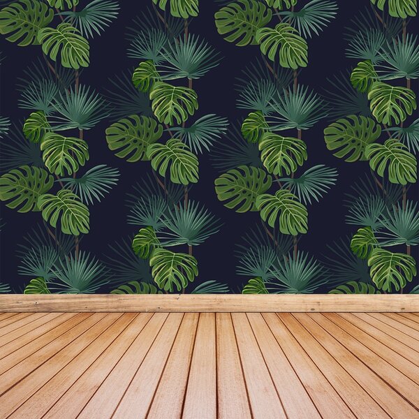 Fototapet Monstera este plin de găuri