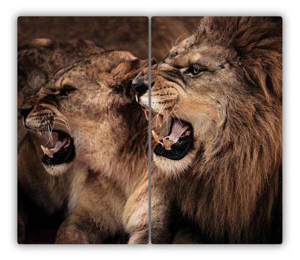 Tocator din sticla Roaring lei