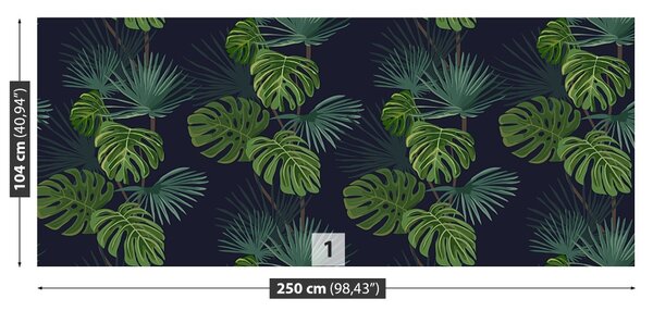 Fototapet Monstera este plin de găuri