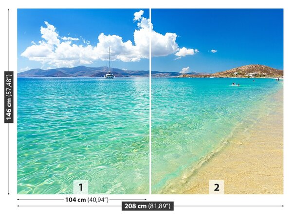 Fototapet plaja Grecia