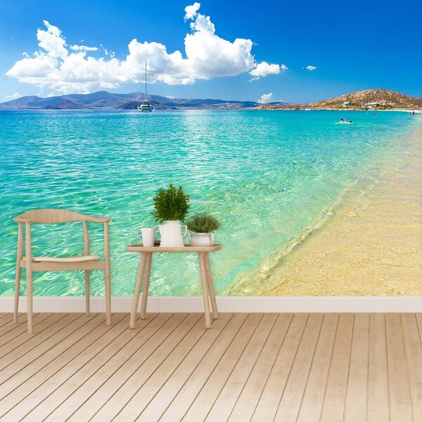 Fototapet plaja Grecia