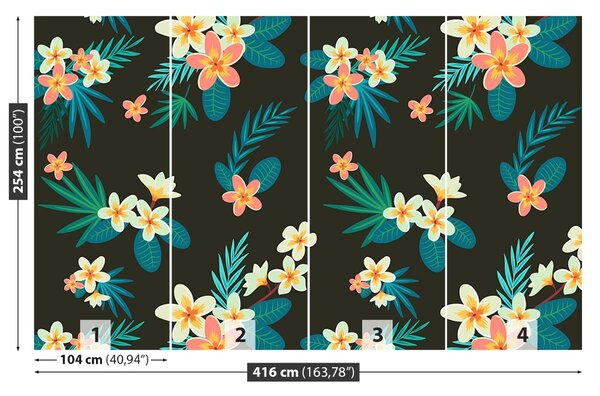 Fototapet Flori tropicale