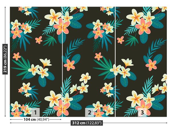 Fototapet Flori tropicale