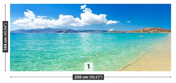 Fototapet plaja Grecia