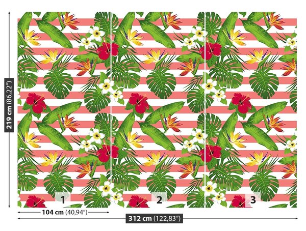 Fototapet Flori tropicale