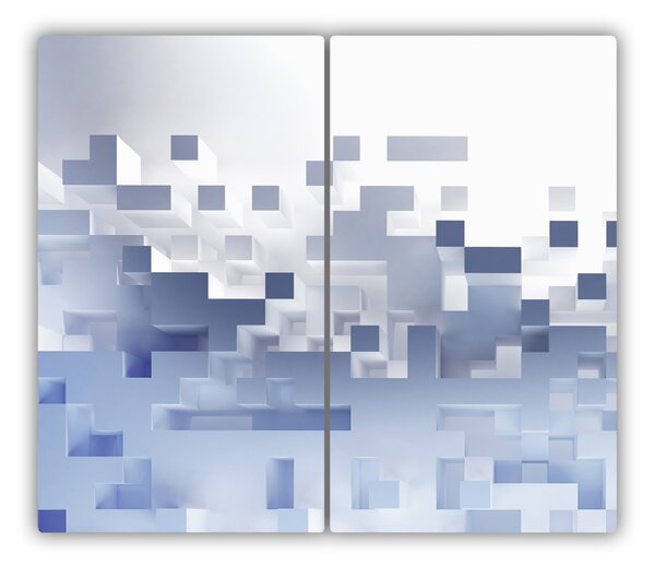 Tocator din sticla Cube abstract