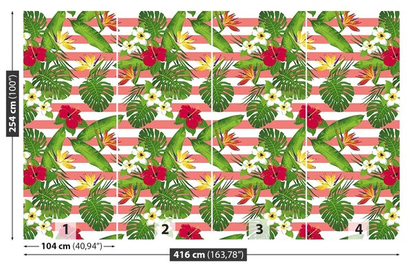 Fototapet Flori tropicale