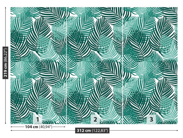 Fototapet Frunze tropicale