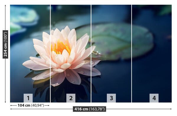 Fototapet Lotus Flower Pond