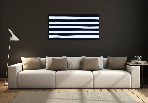 Tablou pe pe sticlă fundal Striped