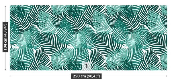 Fototapet Frunze tropicale